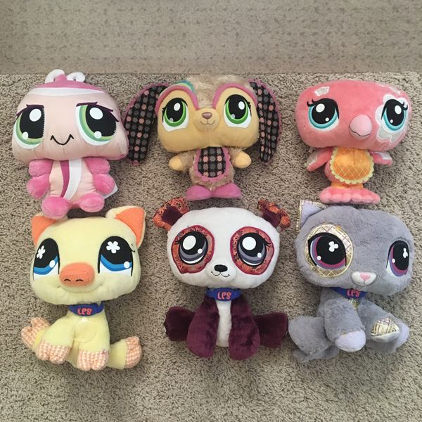 littlest pet shop stuffed toys