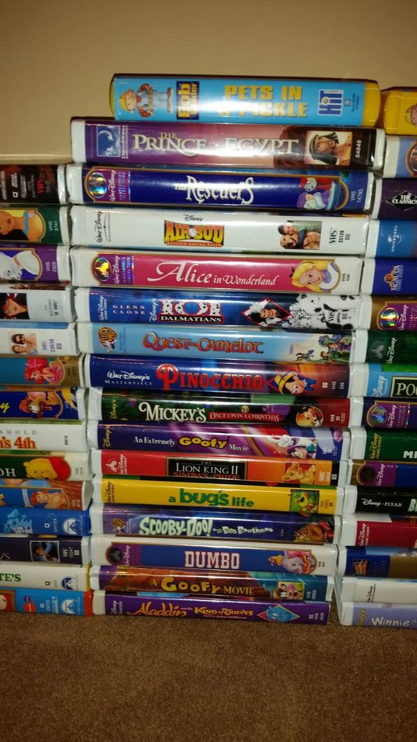 Disney Vhs Movies For Sale In O'fallon, Mo - Offerup