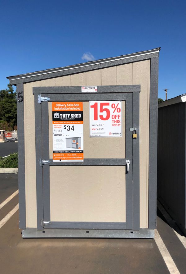 Tuff Shed Sundance Series Lean-To 6x10 Display for Sale in Lake