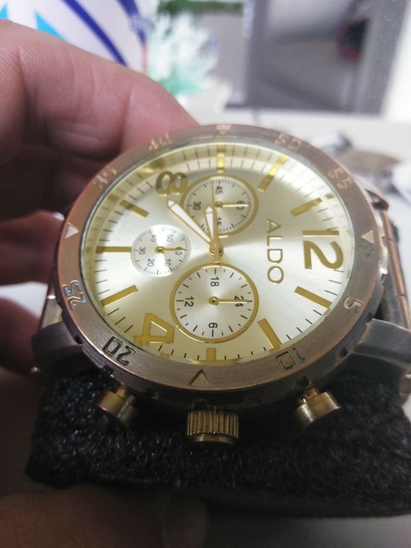 Aldo Men�s Watch Gold for Sale in Scottsdale, AZ OfferUp
