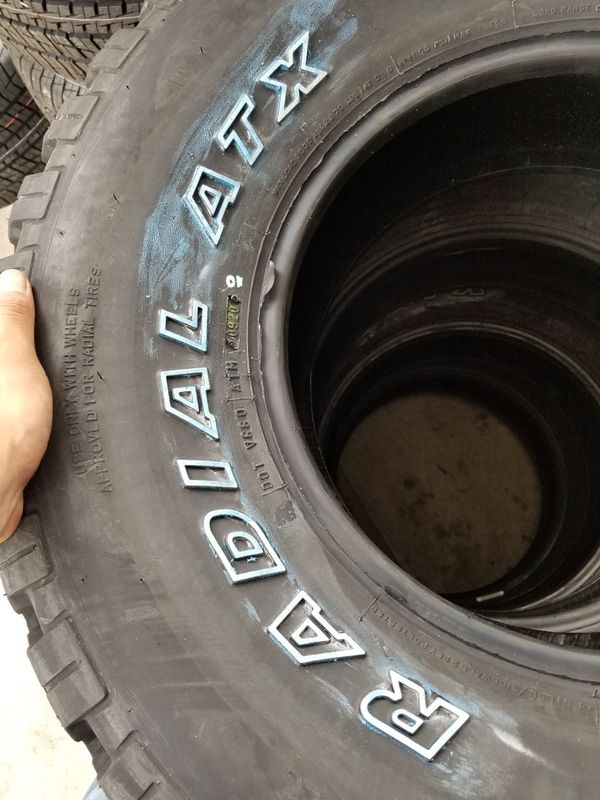 Firestone radial atx 31x10.50r15 tires for Sale in Houston, TX OfferUp