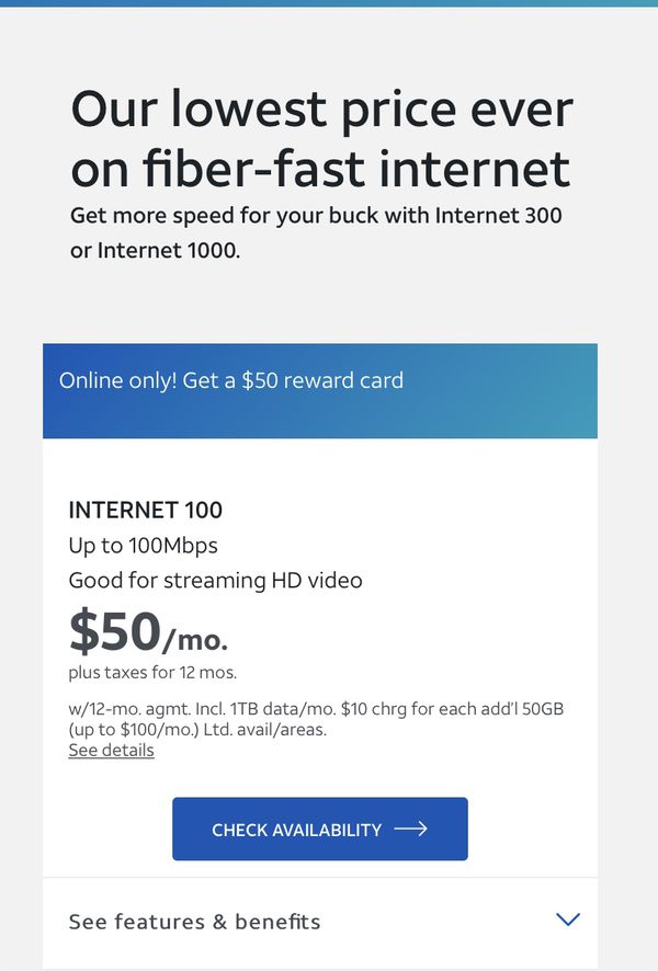 AT&T high speed Internet for Sale in Tomball, TX  OfferUp