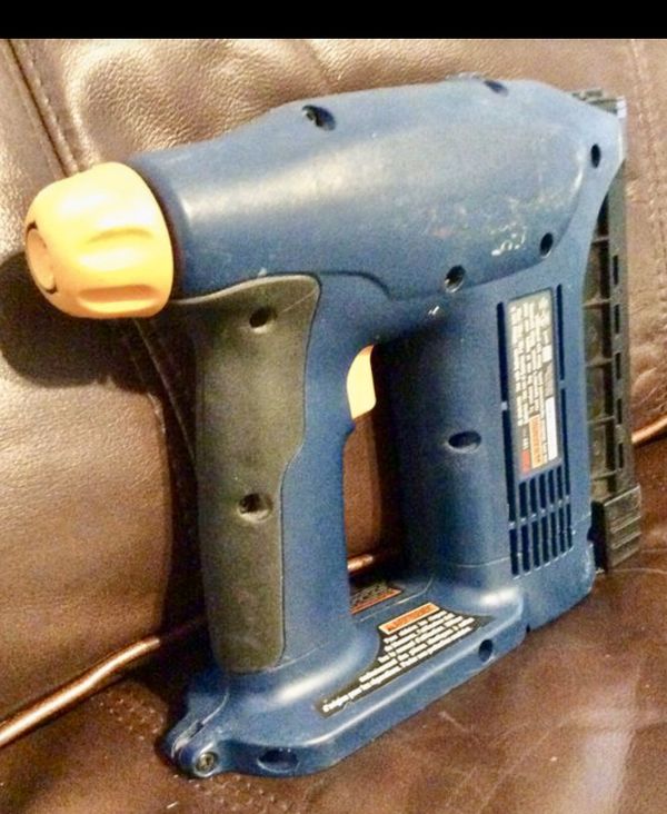 Used Ryobi P300 18 Volt Cordless Nailer/Stapler for sale, 40 OBO for