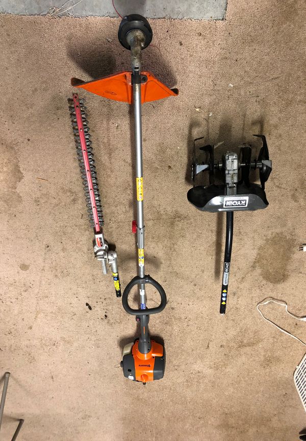 Husqvarna 128LD Trimmer and attachments for Sale in Snohomish, WA - OfferUp
