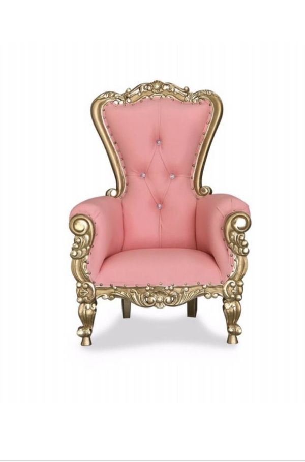 PINK MINI THRONE CHAIR for Sale in Miami, FL OfferUp