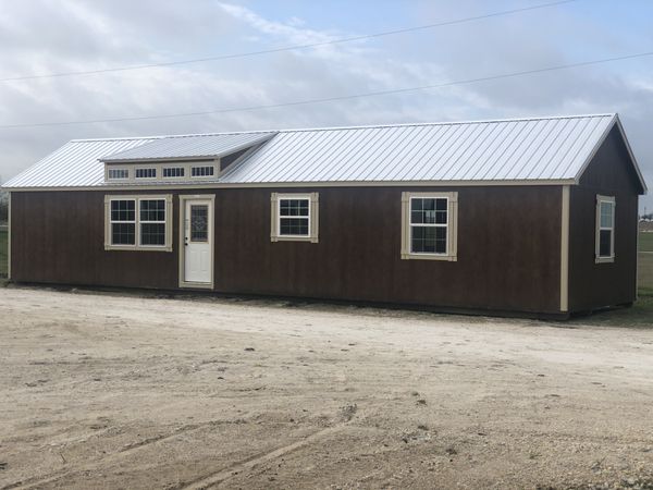 16x52 Cabin Shell-Ready for delivery! Shed to house for Sale in ...