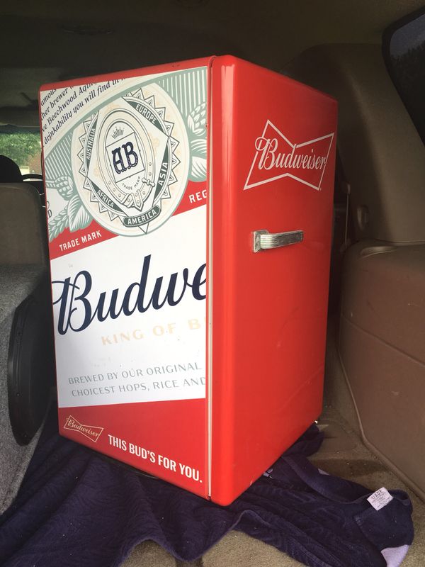 Budweiser mini fridge for Sale in Goldsboro, NC OfferUp