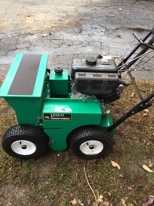 Lesco Lawn Renovator 20 commercial slice seeder for Sale in Hopkinton ...