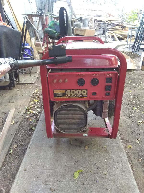 Generac 4000exl generator for Sale in Vista, CA - OfferUp