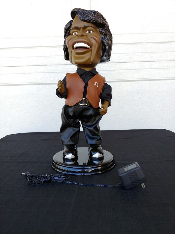James Brown Dancing Singing 20" Doll "I Feel Good" Gemmy Industries