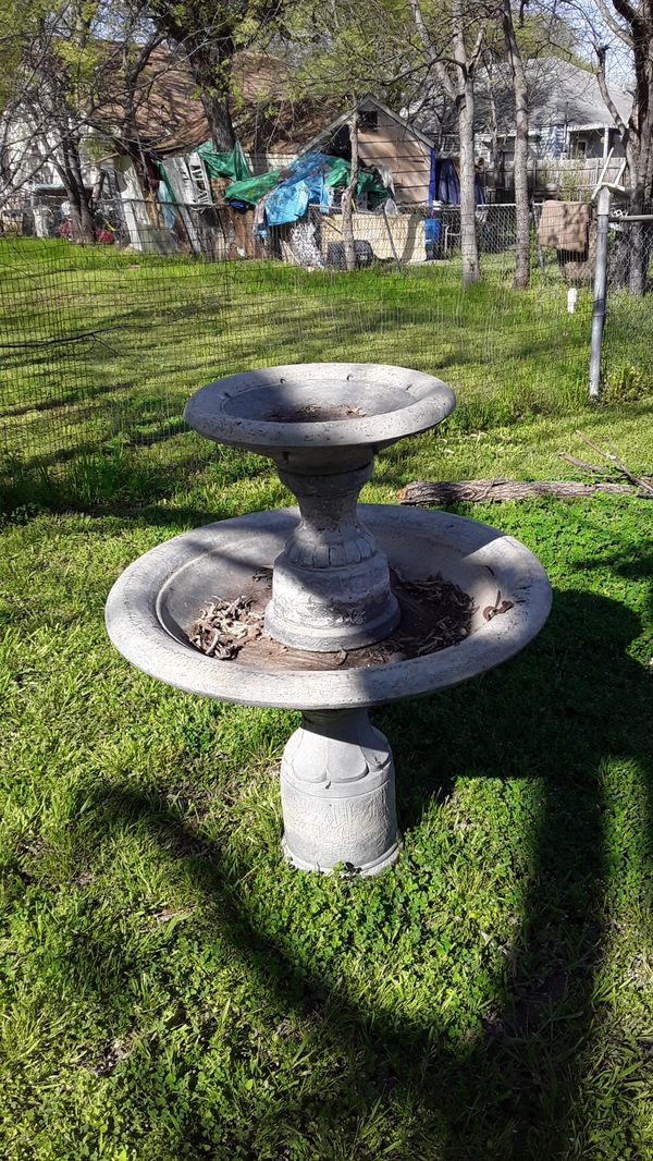 concrete water fountain for sale in grand prairie, tx