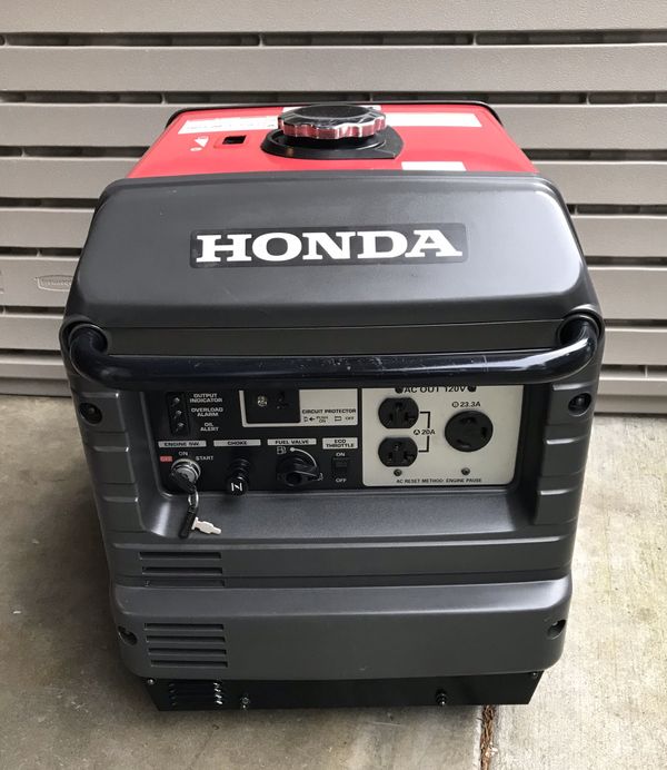 Eu3000is Honda inverter generator Excellent Condition Super Quiet for ...