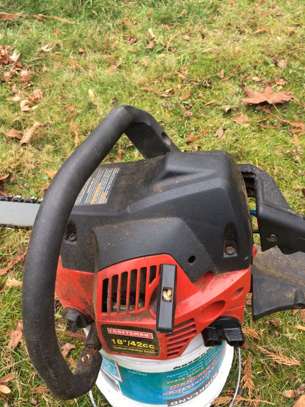 Craftsman 18” 42cc chainsaw for Sale in Maple Valley, WA - OfferUp