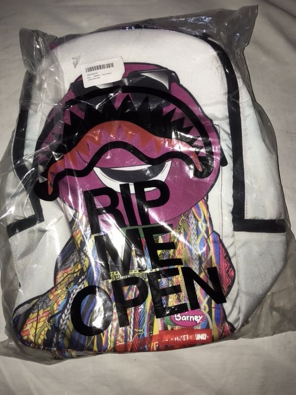 barney sprayground bookbag