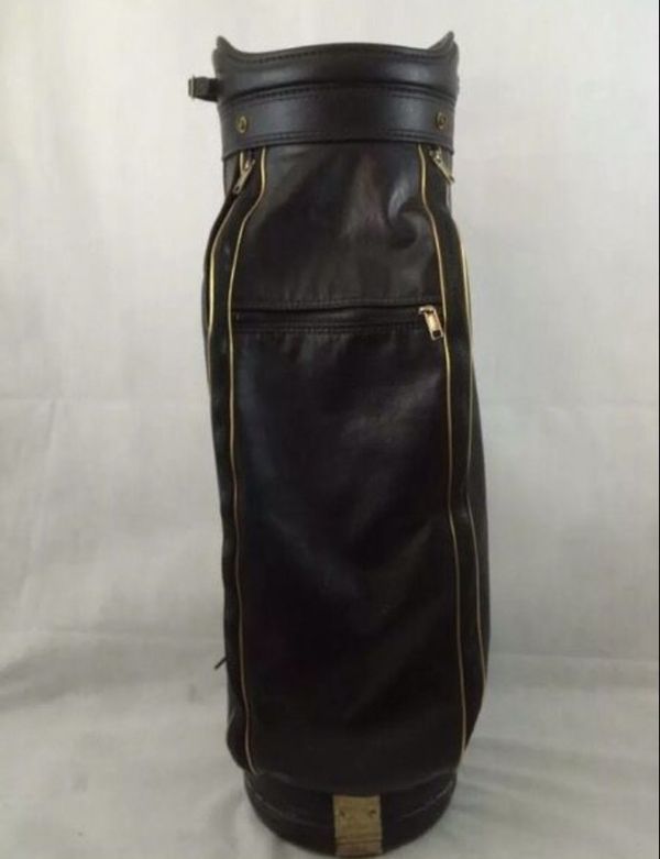 Vintage Titleist leather black golf bag for Sale in Buffalo Grove, IL