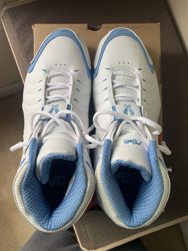 Rare Nike Shox VC 5 Vince Carter V White University Blue Sneaker Men ...