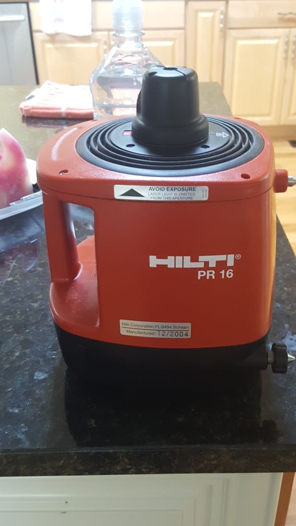 HILTI PR 16 LASER LIKE NEW CONDITION for Sale in Markham, IL - OfferUp