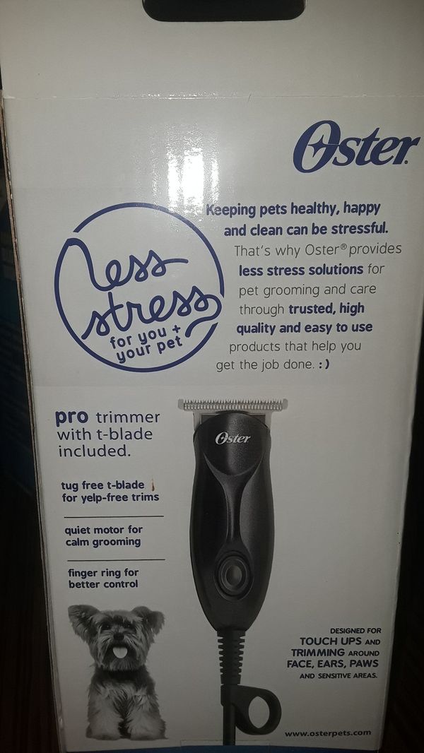 oster calm trims pro trimmer