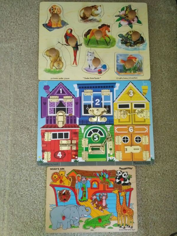 melissa and doug lock and latch board