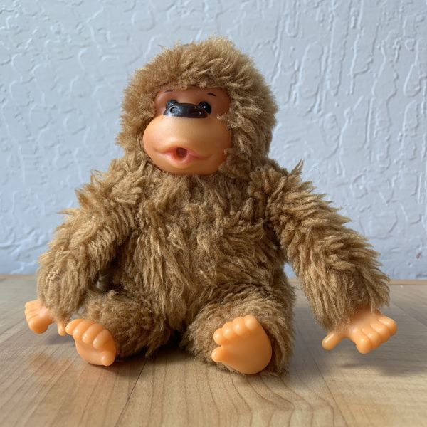 old monkey doll