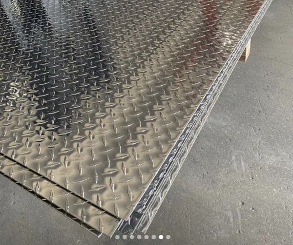 4x8 Aluminum Diamond Plate 063 Gauge For Sale In Palm Springs Fl Offerup