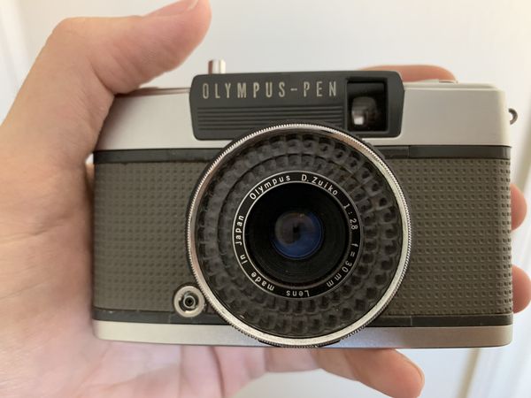 OLYMPUS - 【整備済・完動品】 OLYMPUS PEN EE-2 キャメルの+