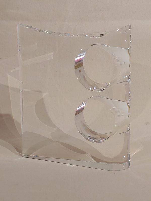 RO PURSER CISCO 2 INCH GLASS MARBLE VESSEL ANNIVERSARY GIFT for Sale in Maple Valley, WA OfferUp
