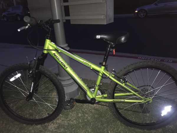 nishiki bike 24 inch
