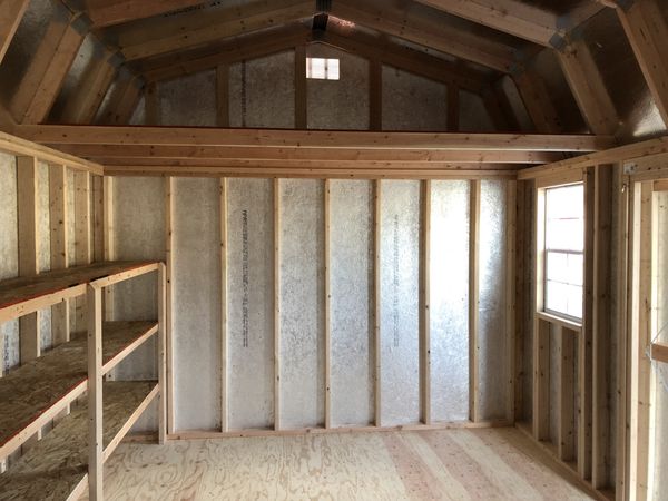 Storage Shed - 12x16 Lofted Barn w/2 lifts and shelves for Sale in ...