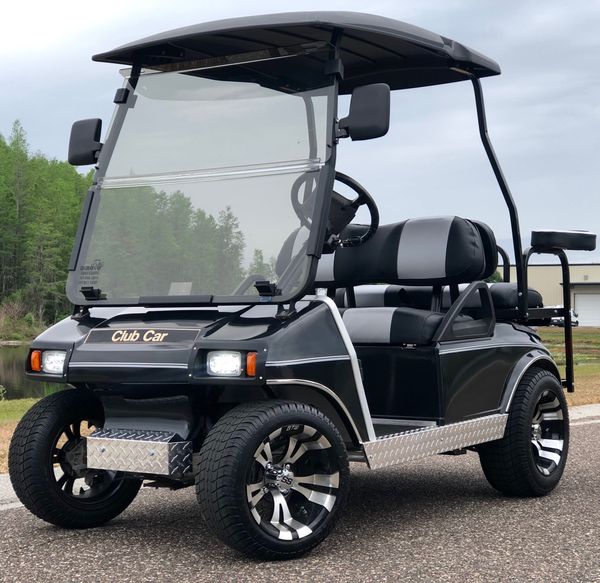 GOLF CART CLUB CAR BLACK ELECTRIC VEHICLE 2020 REFURBISHED DS for Sale ...