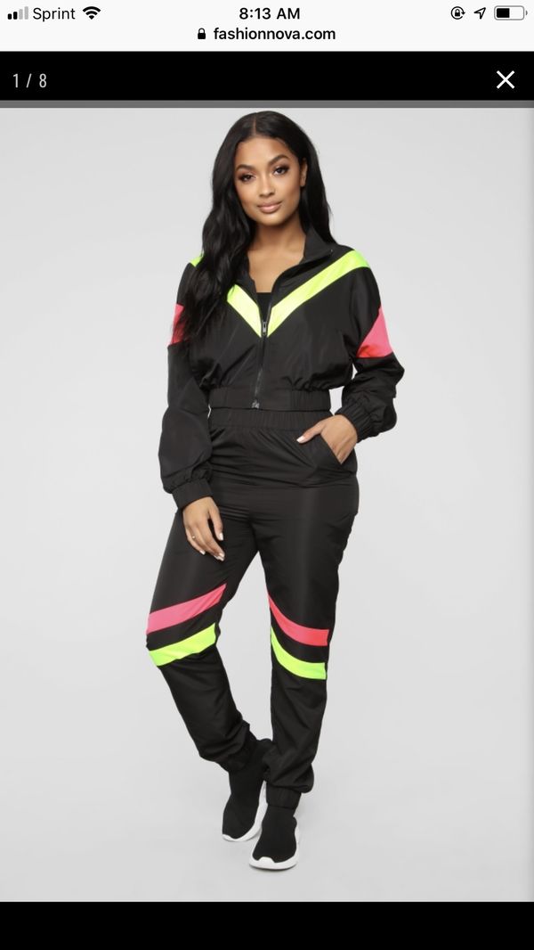 fashion nova jogging suit