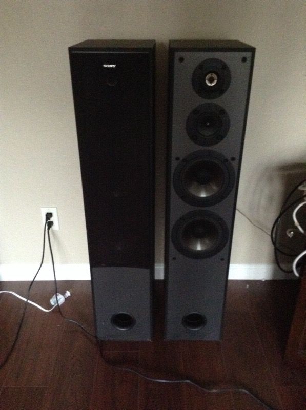 Sony tower speakers model SSMF515 for Sale in Carmichael, CA OfferUp