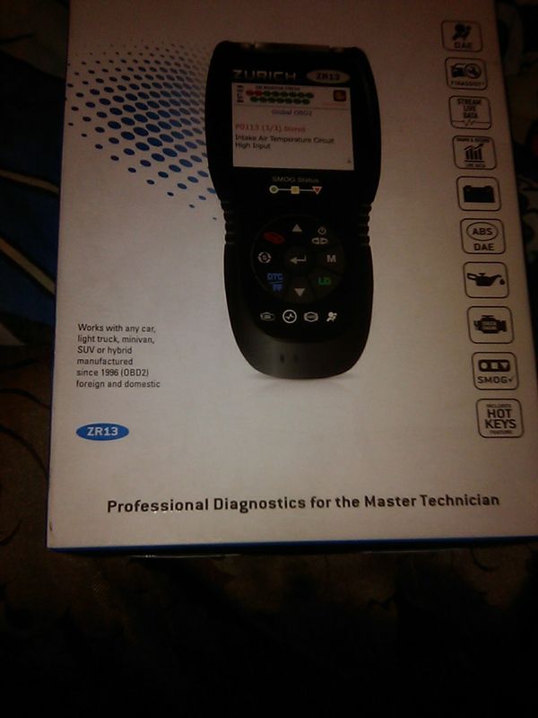 Zurich zr13 obd2 scanner for Sale in Oxnard, CA - OfferUp