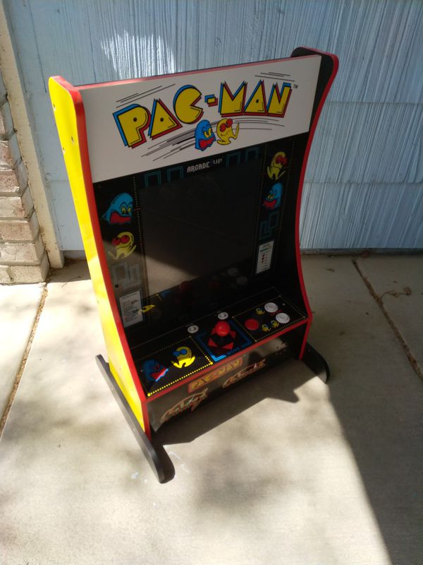 arcade1up 3-in-1 partycade with pac-man, galaga and galaxian