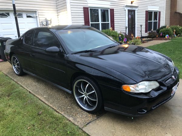 2000 SS Monte Carlo on 20 inch low profile custom rims for Sale in ...