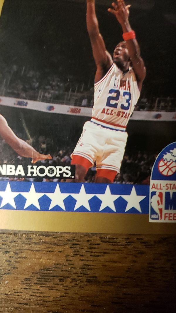 Rare Michael Jordan All-Star East NBA Basketball Card for Sale in