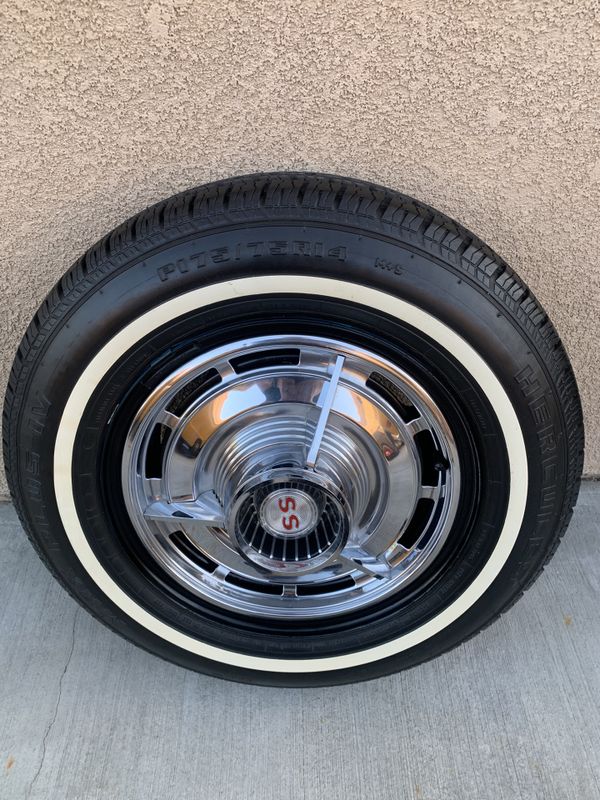 1963 impala ss rims and hubcaps for Sale in Jurupa Valley, CA OfferUp
