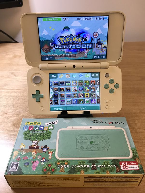Modded 128gb Animal Crossing 2ds Xl Japan Import 130x 3ds Games Emulators And More Usa Firmware English Menus For Sale In Irvine Ca Offerup