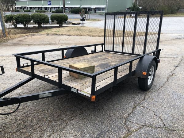 2012 6.6X10 Lone Wolf utility trailer very well-built for Sale in Greer ...