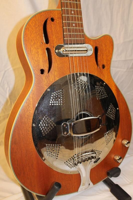 Rogue RR 350 EL Acoustic Electric Resonator Guitar with Lipstick Pickup