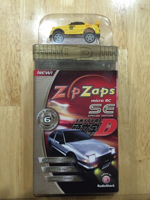 Collectable Initial D RX 7 Zip Zap Micro RC Car for Sale in City of