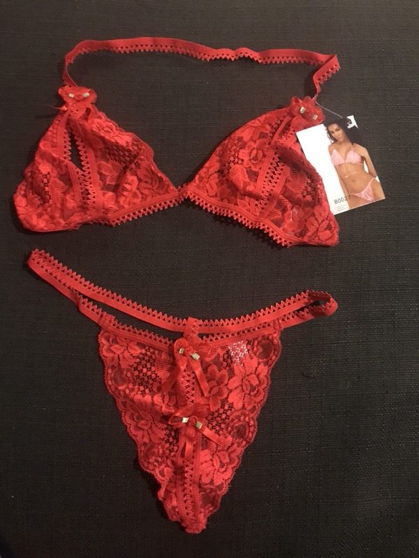 Lace Open Cup Bra & Matching Gstring for Sale in Ontario, CA OfferUp