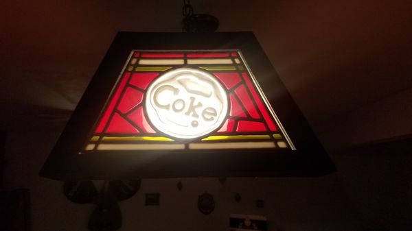 coca cola billiard light