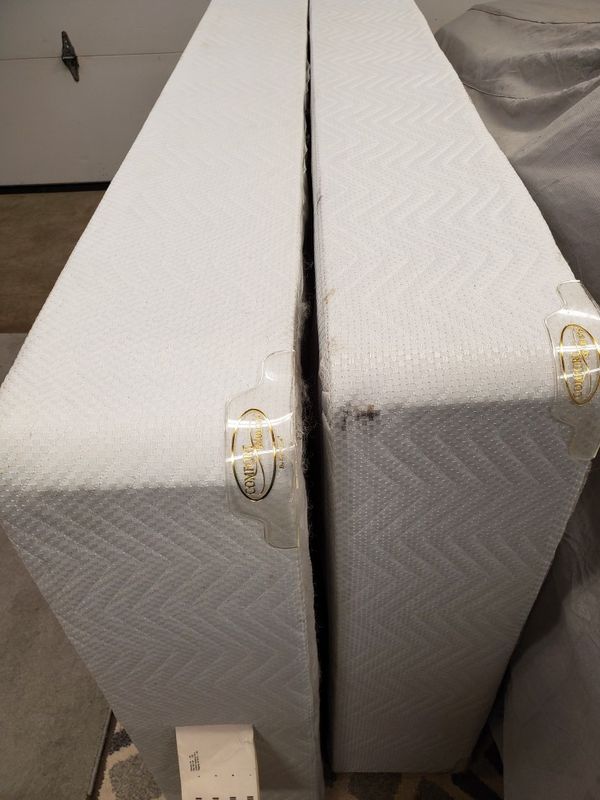 2 twin box springs or works for king bed. 25. for Sale in Spanaway, WA