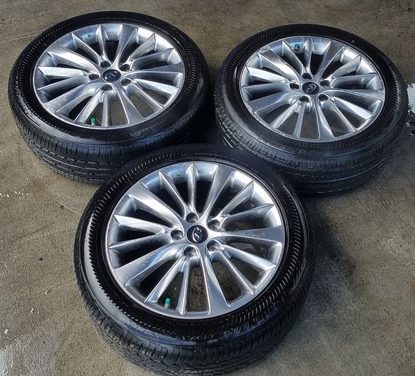 OEM INFINITI G37 Q50 M37 G35 RIMS AVAILABLE SIZES 17" 18" 19" 20" LUG