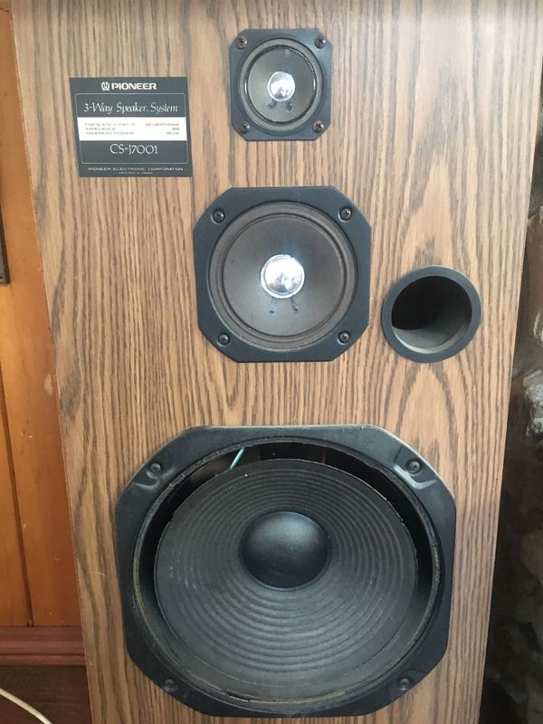 Vintage Pioneer CSJ7001 Speakers for Sale in Garden Grove, CA OfferUp