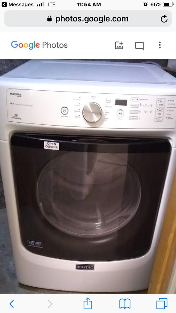 Maytag maxima xl washer and dryer set , 600 Excellent condition