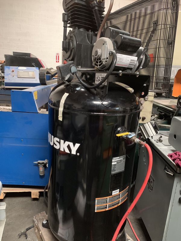 Husky 80 Gal. 2 Stage Stationary Electric Air Compressor for Sale in