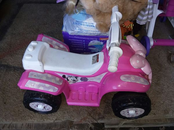 minnie mouse four wheeler
