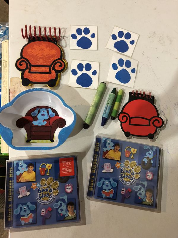 Blues Clues Handy Dandy Notebooks Crayons Cds And Clues Perrysburg My Xxx Hot Girl 